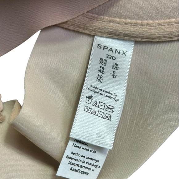 SPANX UP FOR ANYTHING women’s underwire strapless convertible bra 32D NWT - Picture 5 of 5